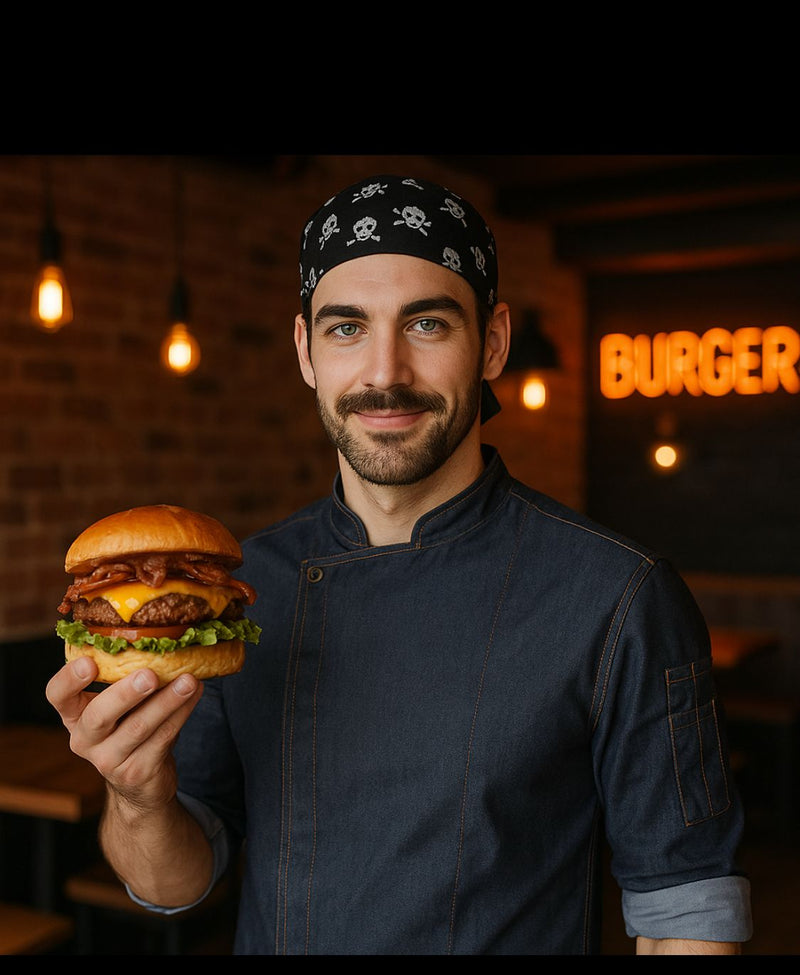 Dólmã Chef Jeans