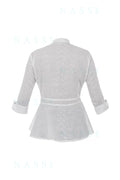 Dólmã Chef Feminino Ibiza - Peplum Lese