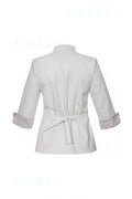 Dólmã Chef Feminino Canadá Estilo Couro